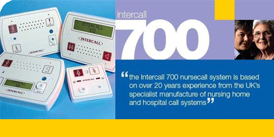 Nursecall init and nurse using it on a hospital ward